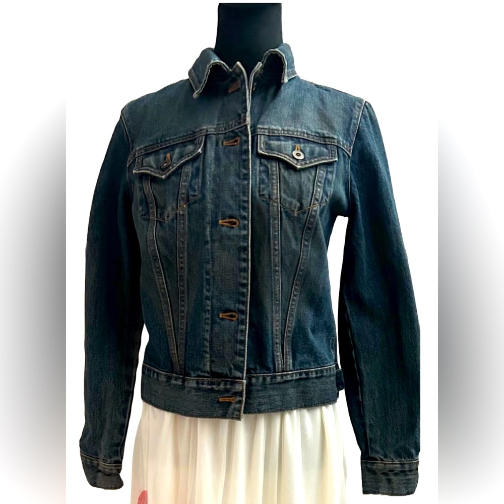 ♥️Denim Croped Jean Jacket❤️❤️